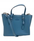 COACHコーチ）の古着「2WAYバッグ」｜ブルー