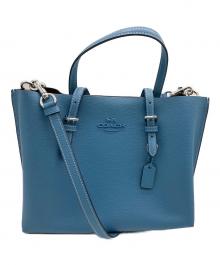 COACH（コーチ）の古着「2WAYバッグ」｜ブルー