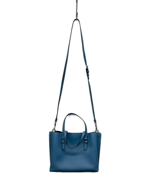 COACH（コーチ）COACH (コーチ) 2WAYバッグ ブルーの古着・服飾アイテム