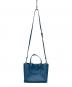 COACH (コーチ) 2WAYバッグ ブルー：11000円