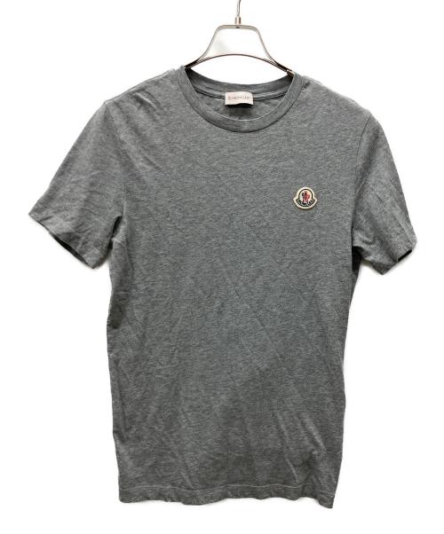 MONCLER（モンクレール）MONCLER (モンクレール) 半袖カットソー グレー サイズ:XSの古着・服飾アイテム