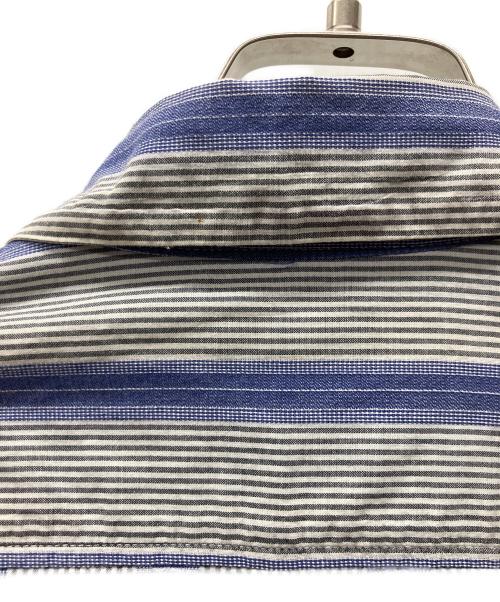 DRIES VAN NOTEN（ドリスヴァンノッテン）DRIES VAN NOTEN (ドリスヴァンノッテン) 長袖シャツ パープル×グレー サイズ:48の古着・服飾アイテム