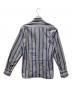 DRIES VAN NOTEN (ドリスヴァンノッテン) 長袖シャツ パープル×グレー サイズ:48：10000円