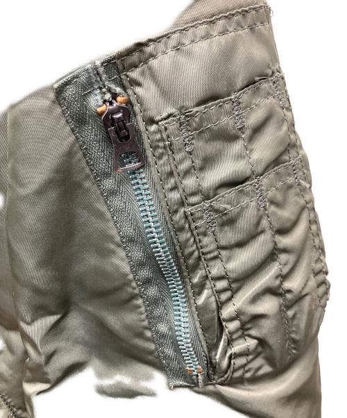 ALPHA（アルファ）ALPHA (アルファ) MA-1ジャケット グリーン サイズ:Lの古着・服飾アイテム