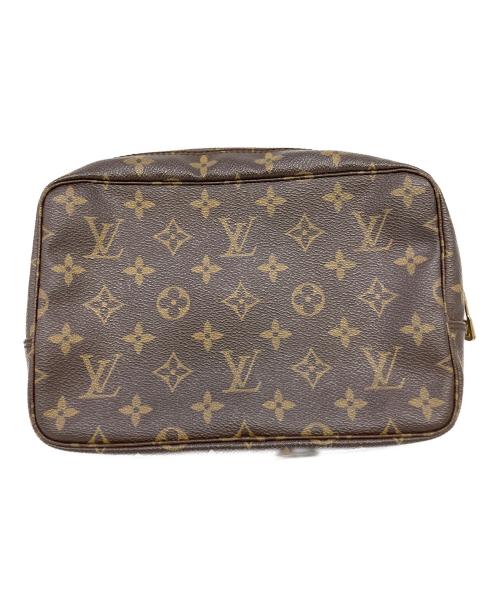 LOUIS VUITTON（ルイ ヴィトン）LOUIS VUITTON (ルイ ヴィトン) コスメポーチ ブラウンの古着・服飾アイテム