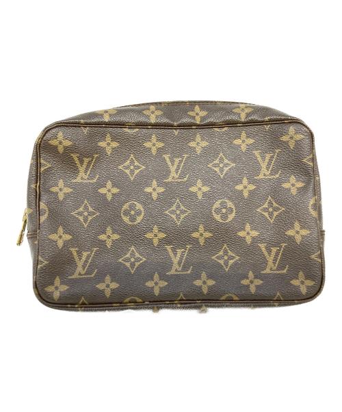LOUIS VUITTON（ルイ ヴィトン）LOUIS VUITTON (ルイ ヴィトン) コスメポーチ ブラウンの古着・服飾アイテム