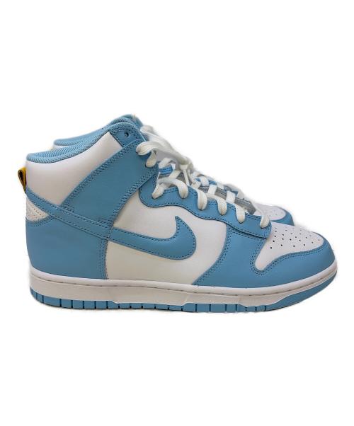 NIKE（ナイキ）NIKE (ナイキ) ハイカットスニーカー スカイブルー×ホワイト サイズ:27.5の古着・服飾アイテム