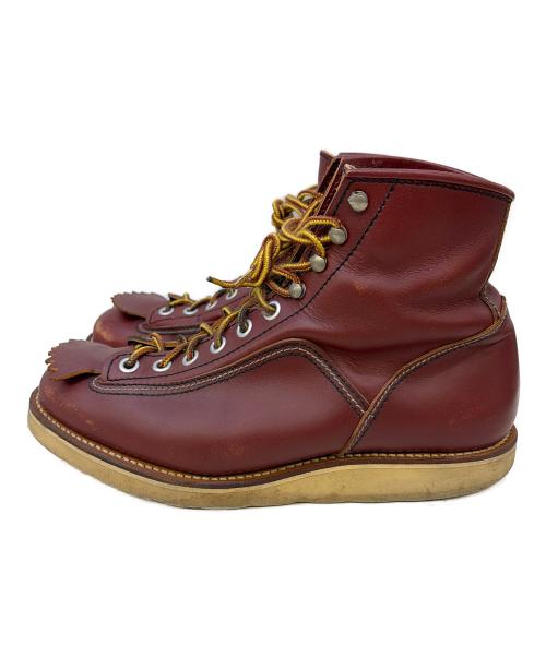 LONE WOLF BOOTS（ロンウルフブーツ）lone wolf boots (ロンウルフブーツ) ブーツ レッド サイズ:9 1/2の古着・服飾アイテム