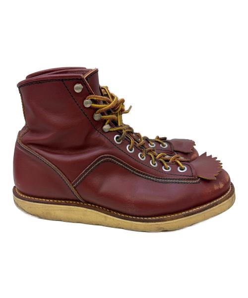 LONE WOLF BOOTS（ロンウルフブーツ）lone wolf boots (ロンウルフブーツ) ブーツ レッド サイズ:9 1/2の古着・服飾アイテム