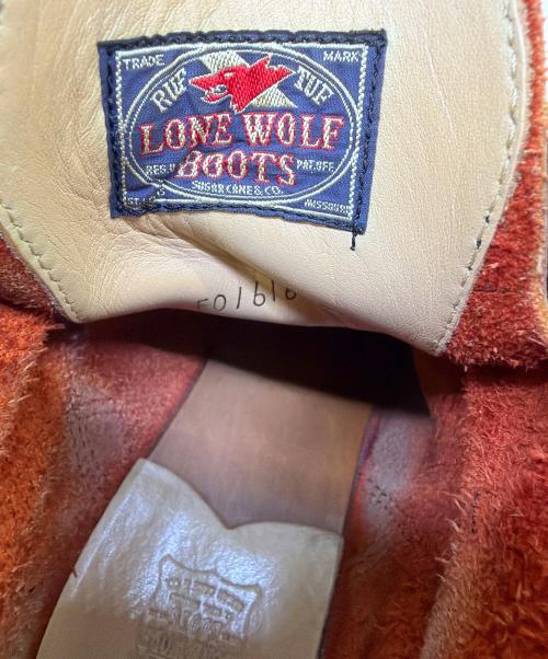 LONE WOLF BOOTS（ロンウルフブーツ）lone wolf boots (ロンウルフブーツ) ブーツ レッド サイズ:9 1/2の古着・服飾アイテム