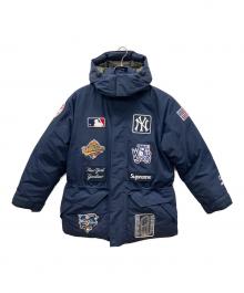 SUPREME（シュプリーム）の古着「ダウンジャケット」｜ネイビー