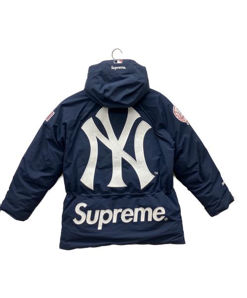 SUPREME（シュプリーム）SUPREME (シュプリーム) ダウンジャケット ネイビー サイズ:Sの古着・服飾アイテム