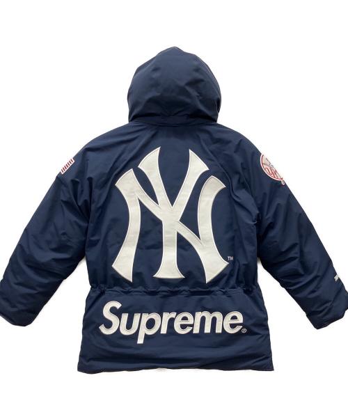 SUPREME（シュプリーム）SUPREME (シュプリーム) ダウンジャケット ネイビー サイズ:Sの古着・服飾アイテム