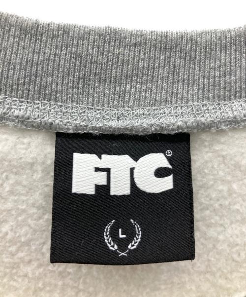 FTC（エフティーシー）FTC (エフティーシー) クルーネックスウェット グレー サイズ:Lの古着・服飾アイテム