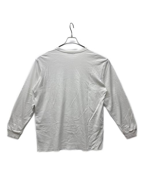 AURALEE（オーラリー）AURALEE (オーラリー) 長袖カットソー ホワイト サイズ:4の古着・服飾アイテム