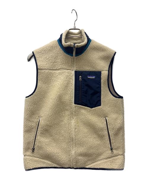Patagonia（パタゴニア）Patagonia (パタゴニア) ボアベスト ベージュ サイズ:Mの古着・服飾アイテム