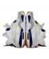中古・古着 NIKE (ナイキ) ミッドカットスニーカー ホワイト×ネイビー サイズ:6：15000円