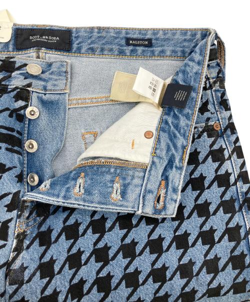 SCOTCH & SODA（スコッチアンドソーダ）SCOTCH & SODA (スコッチアンドソーダ) デニムパンツ ブラックインディゴ サイズ:81の古着・服飾アイテム
