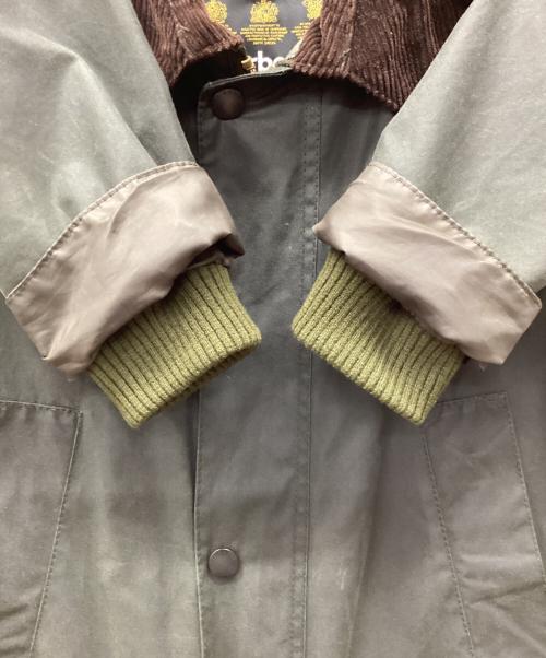 Barbour（バブアー）Barbour (バブアー) ブルゾン カーキ×ブラウン サイズ:36の古着・服飾アイテム