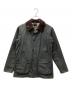 Barbour（バブアー）の古着「ブルゾン」｜カーキ×ブラウン