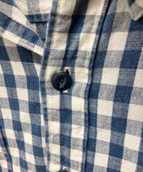 RRL（ダブルアールエル）RRL (ダブルアールエル) 長袖シャツ ホワイト×ブルー サイズ:Mの古着・服飾アイテム