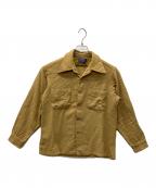 PENDLETONペンドルトン）の古着「ウールシャツ」｜キャメル