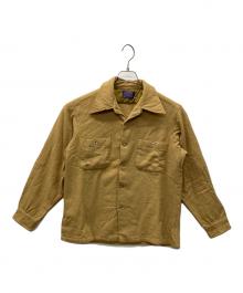 PENDLETON（ペンドルトン）の古着「ウールシャツ」｜キャメル