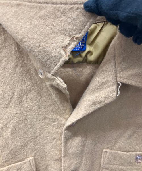 PENDLETON（ペンドルトン）PENDLETON (ペンドルトン) ウールシャツ キャメル サイズ:Lの古着・服飾アイテム
