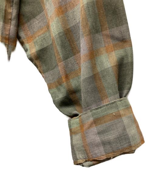 McGREGOR（マックレガー）McGREGOR (マックレガー) ボタンダウンシャツ ブラウン サイズ:Lの古着・服飾アイテム