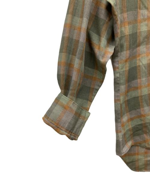 McGREGOR（マックレガー）McGREGOR (マックレガー) ボタンダウンシャツ ブラウン サイズ:Lの古着・服飾アイテム