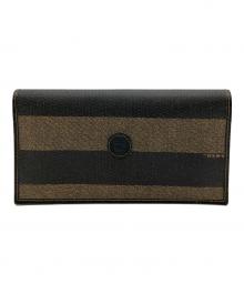 FENDI（フェンディ）の古着「長財布」｜ブラック×ブラウン