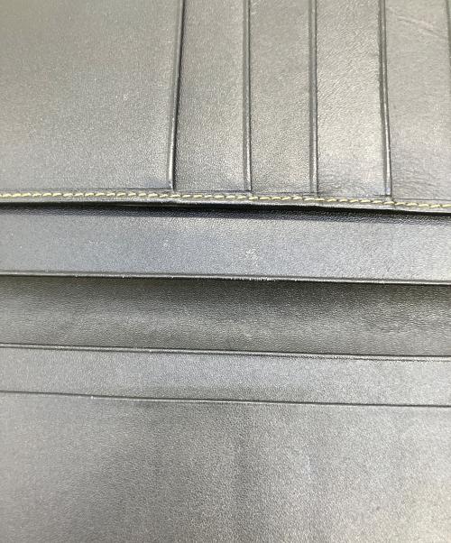 FENDI（フェンディ）FENDI (フェンディ) 長財布 ブラック×ブラウンの古着・服飾アイテム