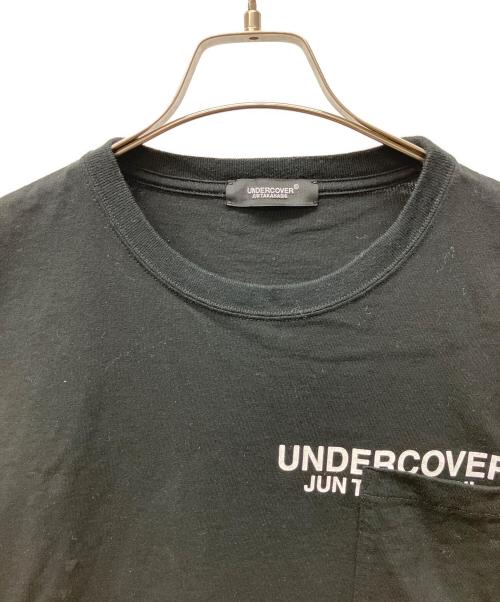 UNDERCOVER（アンダーカバー）UNDERCOVER (アンダーカバー) 半袖カットソー ブラック サイズ:4の古着・服飾アイテム