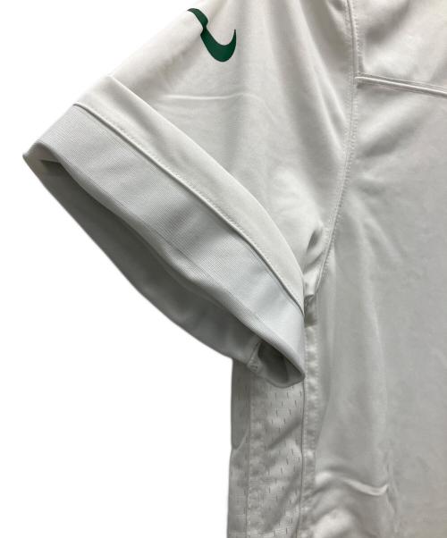NIKE（ナイキ）NIKE (ナイキ) 半袖カットソー グリーン×ホワイト サイズ:Lの古着・服飾アイテム