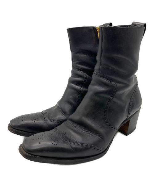 Yves Saint Laurent（イヴサンローラン）Yves Saint Laurent (イヴサンローラン) ジョニーブーツ ブラック サイズ:43の古着・服飾アイテム