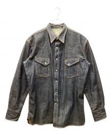 THE FLAT HEAD（ザ・フラットヘッド）の古着「デニムシャツ」｜インディゴ
