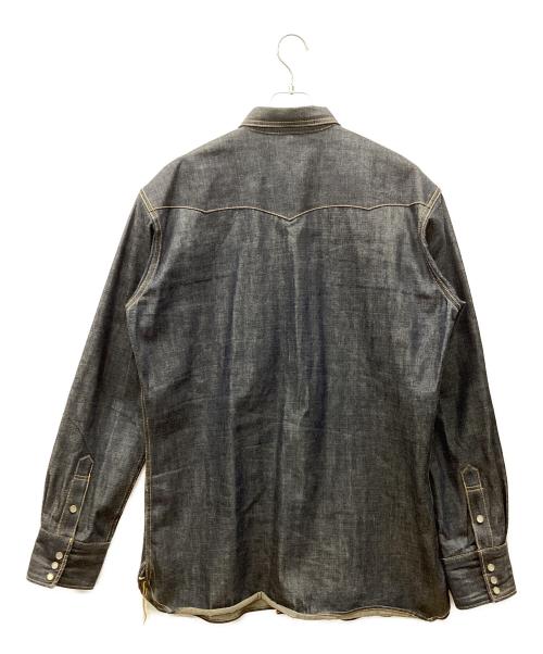 THE FLAT HEAD（ザ・フラットヘッド）THE FLAT HEAD (ザ・フラットヘッド) デニムシャツ インディゴ サイズ:48の古着・服飾アイテム