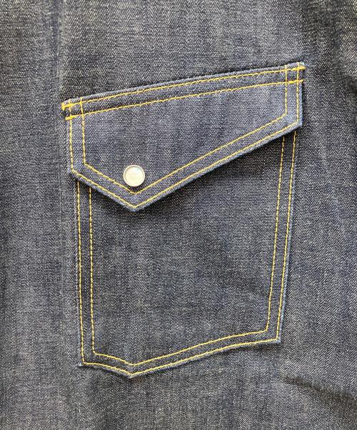 THE FLAT HEAD（ザ・フラットヘッド）THE FLAT HEAD (ザ・フラットヘッド) デニムシャツ インディゴ サイズ:48の古着・服飾アイテム
