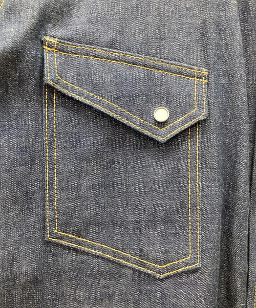 THE FLAT HEAD（ザ・フラットヘッド）THE FLAT HEAD (ザ・フラットヘッド) デニムシャツ インディゴ サイズ:48の古着・服飾アイテム