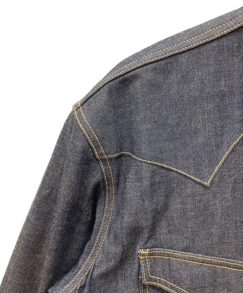 THE FLAT HEAD（ザ・フラットヘッド）THE FLAT HEAD (ザ・フラットヘッド) デニムシャツ インディゴ サイズ:48の古着・服飾アイテム