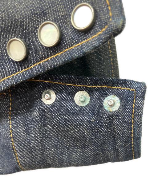 THE FLAT HEAD（ザ・フラットヘッド）THE FLAT HEAD (ザ・フラットヘッド) デニムシャツ インディゴ サイズ:48の古着・服飾アイテム