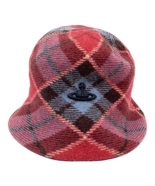 Vivienne Westwood（ヴィヴィアンウエストウッド）Vivienne Westwood (ヴィヴィアンウエストウッド) キャップ レッド サイズ:Mの古着・服飾アイテム