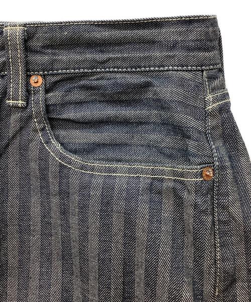 KOJIMA GENES（コジマジーンズ）KOJIMA GENES (コジマジーンズ) デニムパンツ カーキ サイズ:36の古着・服飾アイテム
