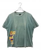 stussyステューシー）の古着「半袖カットソー」｜グリーン