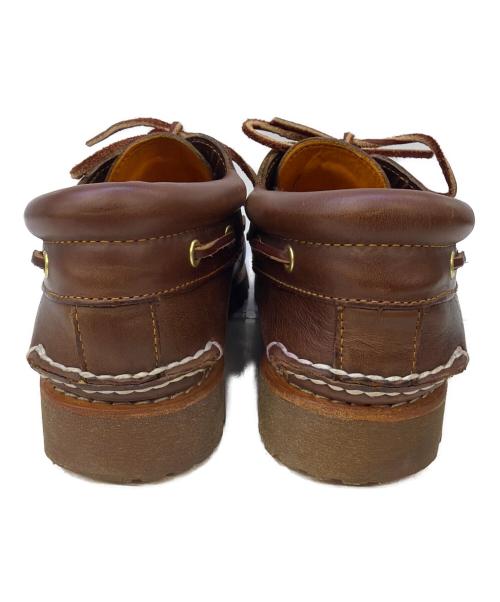 Timberland（ティンバーランド）Timberland (ティンバーランド) Authentics 3 Eye Classic Lug ブラウン サイズ:9.5Wの古着・服飾アイテム
