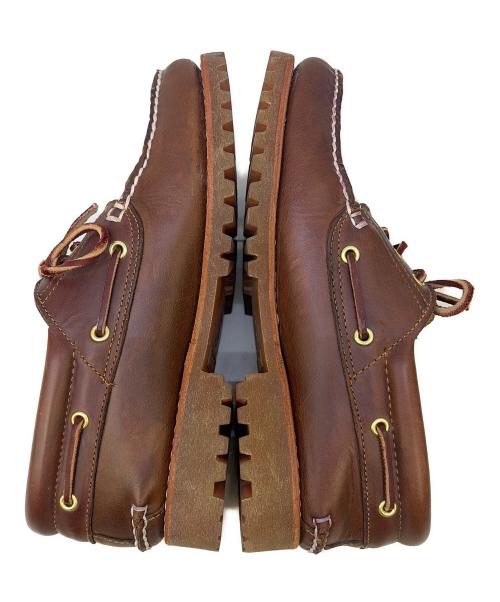 Timberland（ティンバーランド）Timberland (ティンバーランド) Authentics 3 Eye Classic Lug ブラウン サイズ:9.5Wの古着・服飾アイテム
