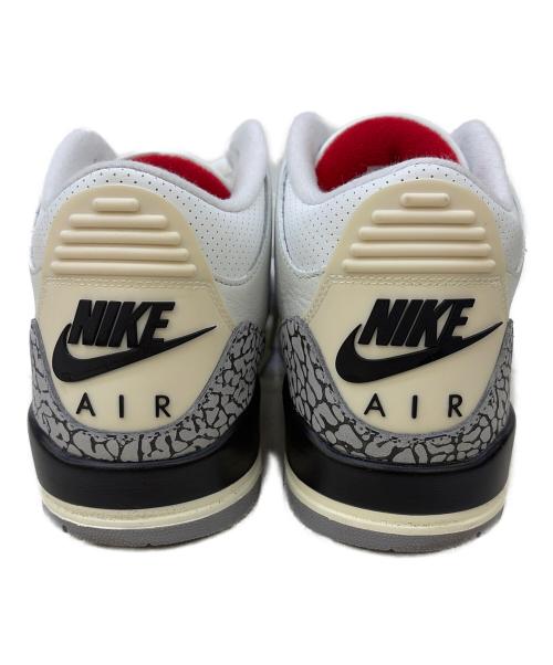 NIKE（ナイキ）NIKE (ナイキ) ハイカットスニーカー ホワイト×レッド×グレー サイズ:28.5の古着・服飾アイテム