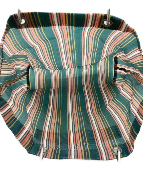 MARNI（マルニ）MARNI (マルニ) トートバッグ グリーン×ピンクの古着・服飾アイテム