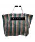 MARNI（マルニ）の古着「トートバッグ」｜グリーン×ピンク