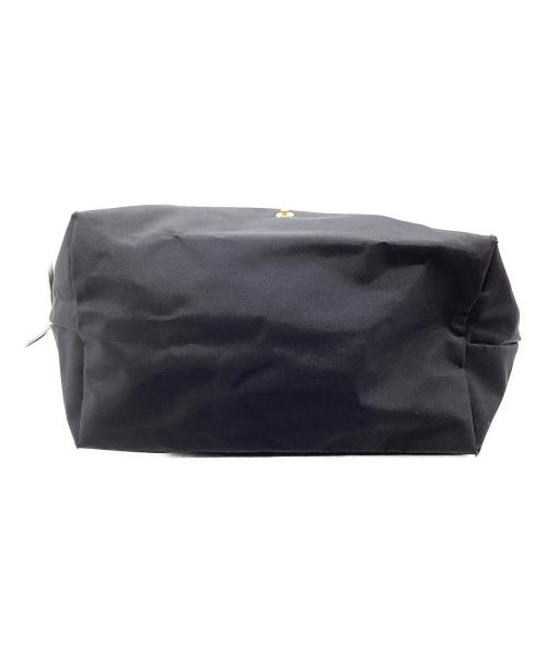 LONGCHAMP（ロンシャン）LONGCHAMP (ロンシャン) ハンドバッグ ブラウン×ブラックの古着・服飾アイテム
